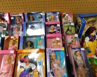 New in box Barbie Dolls