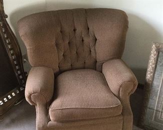 chair and ottoman 