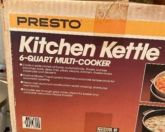 Vintage Presto Kitchen Kettle in the Box