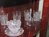 Rare antique cut glass pieces