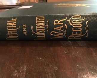 war record book spine