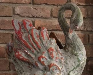 ceramic swan