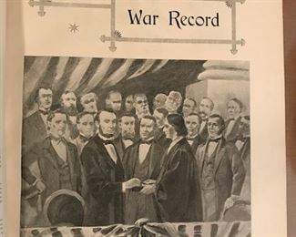 war record book front photo