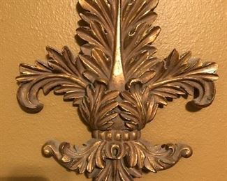 gilded fleur de lis