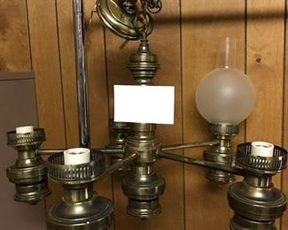 5 light fixture wglobes