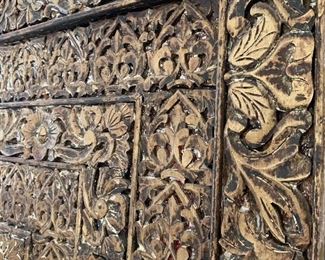 Stunning Hand Carved King Bed Indonesia 