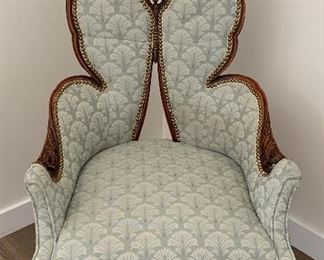 Antique French Butterfly Chair 