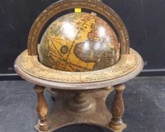 Gorgeous, Antique wooden globe.