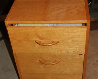 NEW Price-$15 (Original Price $30)-Wood Filing Cabinet