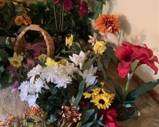 Artificial Flowers and Greenery