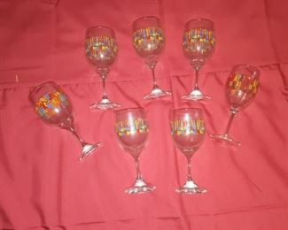 Birthday Wine Glasses