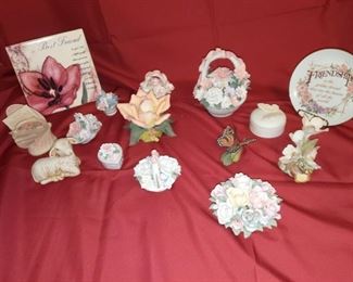 Ceramic Floral Knick Knacks