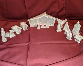 Ceramic Nativity Set