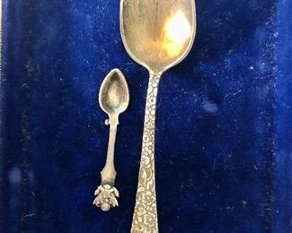 $10 each sterling spoon pin and sterling spoon  SPOON SOLD