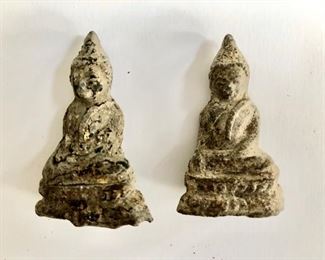 $100 Pair Antique Buddha images #4