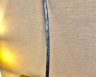 $60 Antique sword.  34" L. 