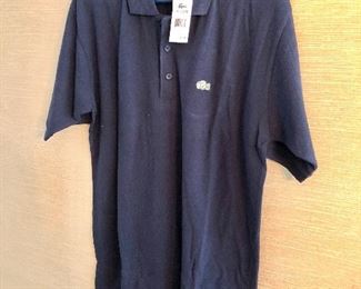 $40 Lacoste polo never worn 