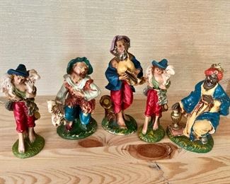 $50 Set of 5 figures Made in Italy 
