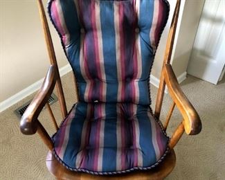 1950's maple rocker. Lovely condition.  