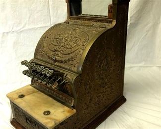 National cash register in working condition. This is absolutely gorgeous! From a bygone era.