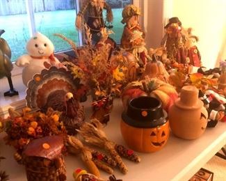 Just in time for cooler weather...Fall decorations!