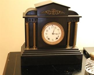 Antique Seth Thomas slate mantle clock