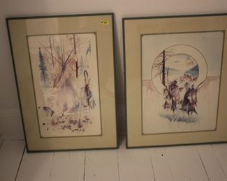 Chebon Dacon signed & numbered prints