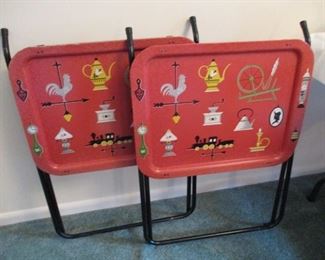 ... two of 3 TV trays