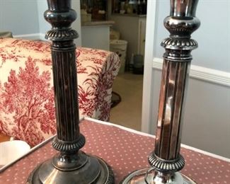 Silver Candle Holders