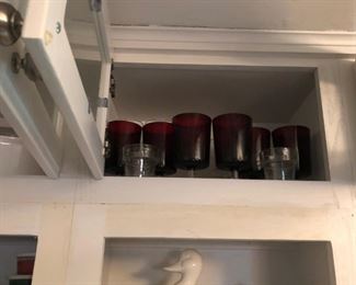 Cranberry Glasses