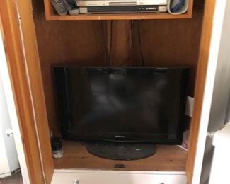 Inside Corner TV Armoire