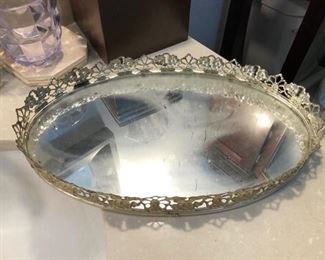 Ormolu Vanity Mirror Tray