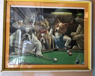 Vintage Pool Art