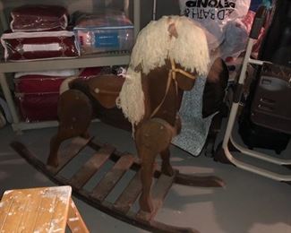 Rocking Horse (Large). Not Shown Small one too!