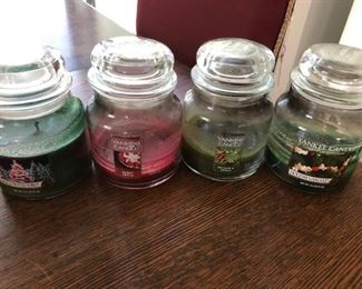 Yankee Candles - partly burned