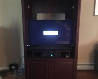 TV Armoire (has 2 cabinets to flank it - or use alone)