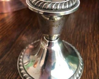 Silver Candle Holder