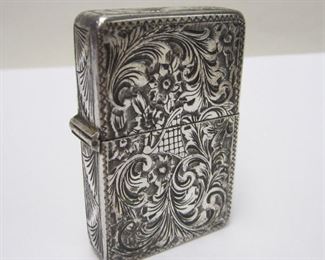 830 silver lighter case