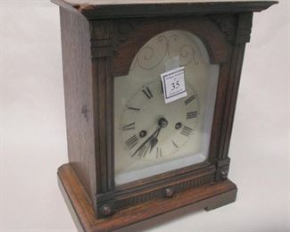 antique shelf clock