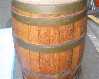Wine barrel. Refinished