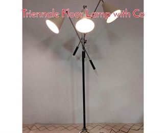 Lot 121 Attributed to CASEY FANTIN Triennale Floor Lamp with Co