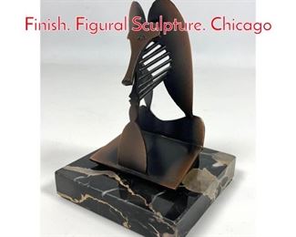 Lot 165 PABLO PICASSO Copper Finish. Figural Sculpture. Chicago