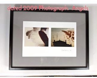Lot 181 SAM HASKINS Signed and dated 2009 Photograph. Angels.