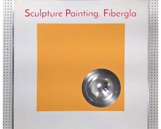Lot 415 F. DeVITO 1970 Op Art Wall Sculpture Painting. Fibergla
