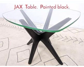 Lot 459 ADRIAN PEARSALL Side JAX Table. Painted black.