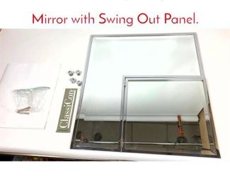 Lot 532 Eileen Gray Designed Wall Mirror with Swing Out Panel. 