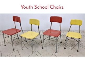 Lot 547 HEYWOOD WAKEFIELD Youth School Chairs. 