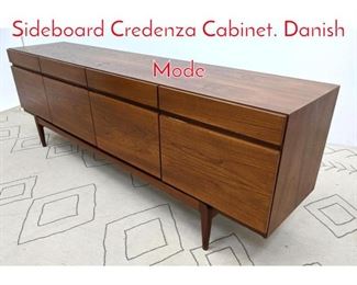 Lot 572 IB KOFOD LARSEN Sideboard Credenza Cabinet. Danish Mode