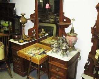 Walk in Renaissance Revival Dressing Mirror