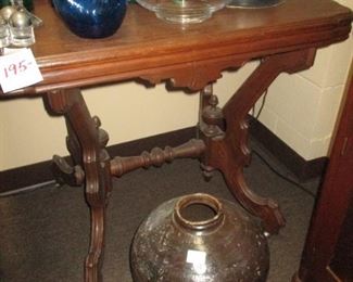 Walnut Victorian Parlor Table
